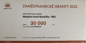 Šek od Nadace ČEZ